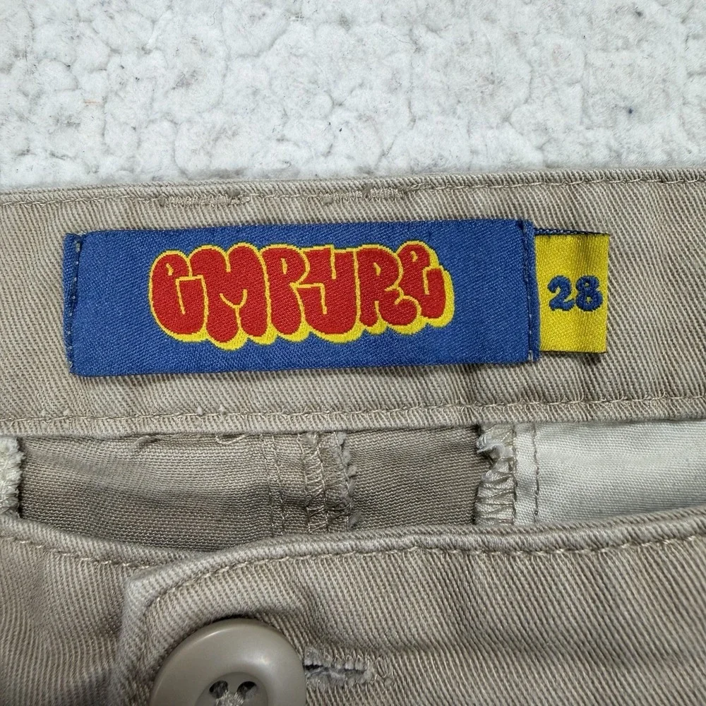 Empyre Relax Cargo Pants Men's 28 (Actual 31x27) Embroidered Skate Y2K